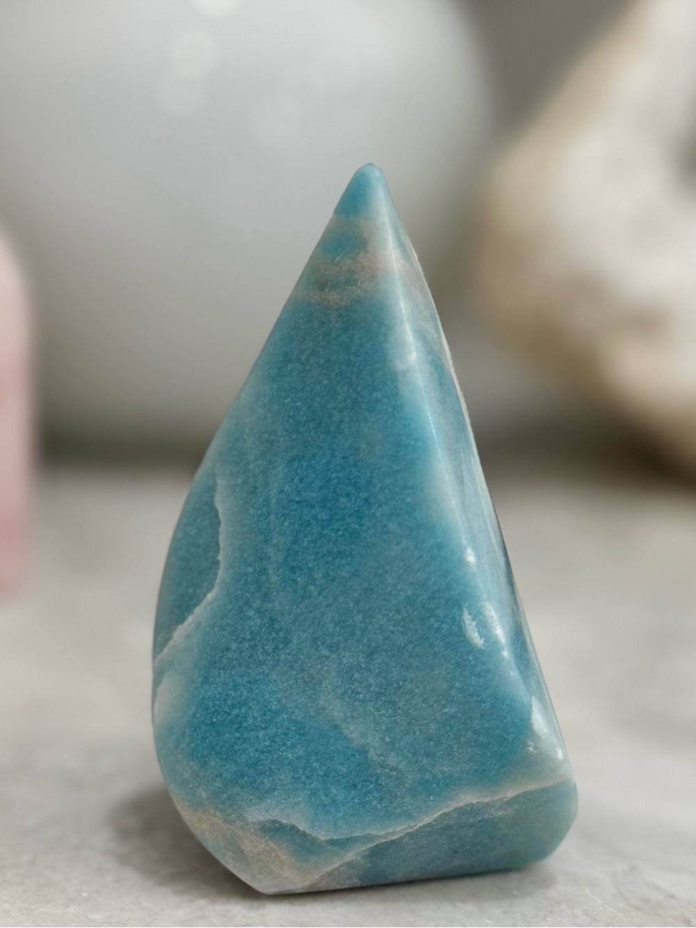 BEAUTIFUL UNIQUE TROLLEITE QUARTZ CRYSTAL FLAME